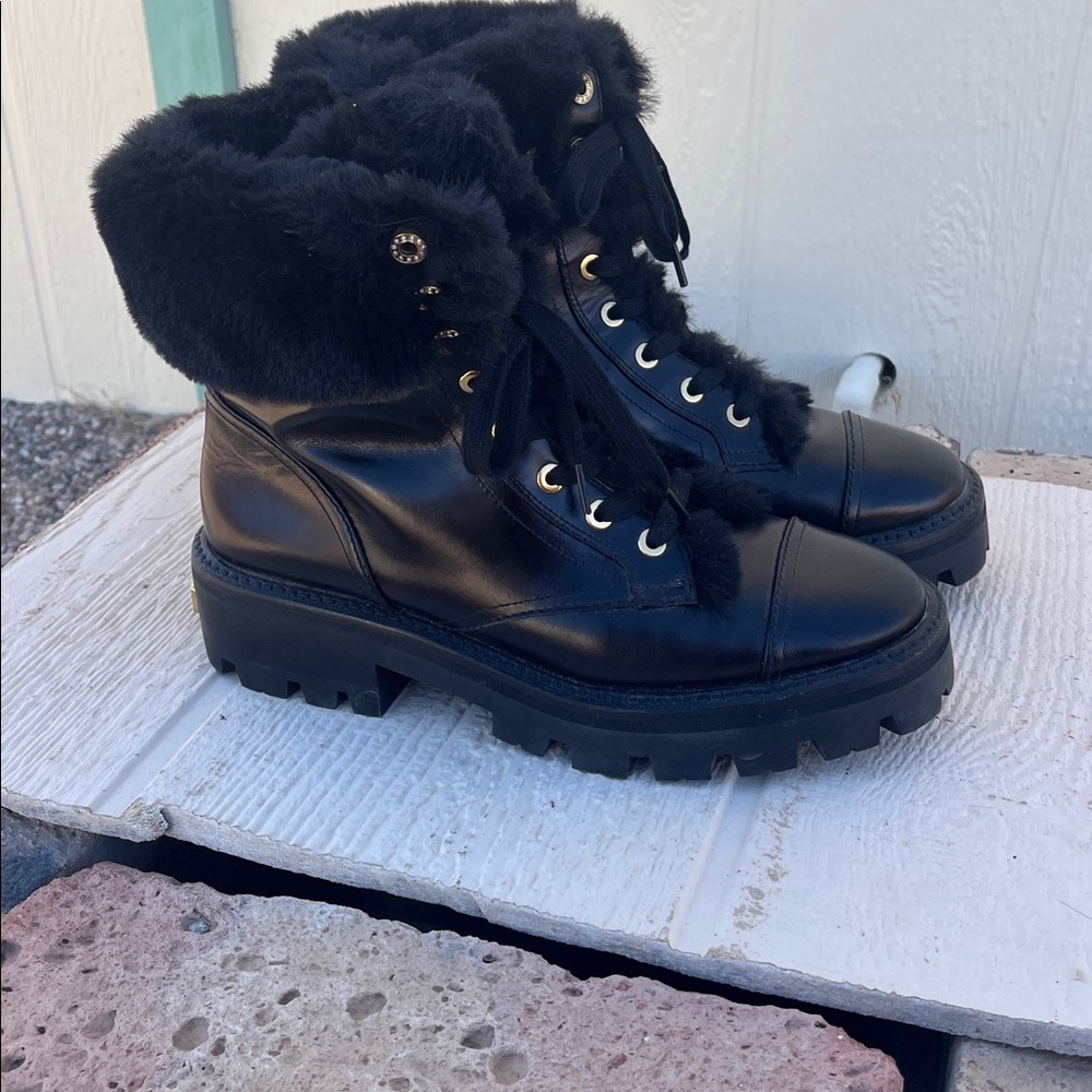 Kate Spade New York merritt faux fur trim winter boot 9